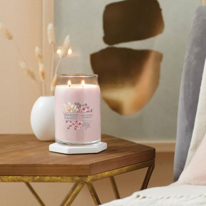 Yankee Candle Pink Cherry & Vanilla - Signature Large Jar